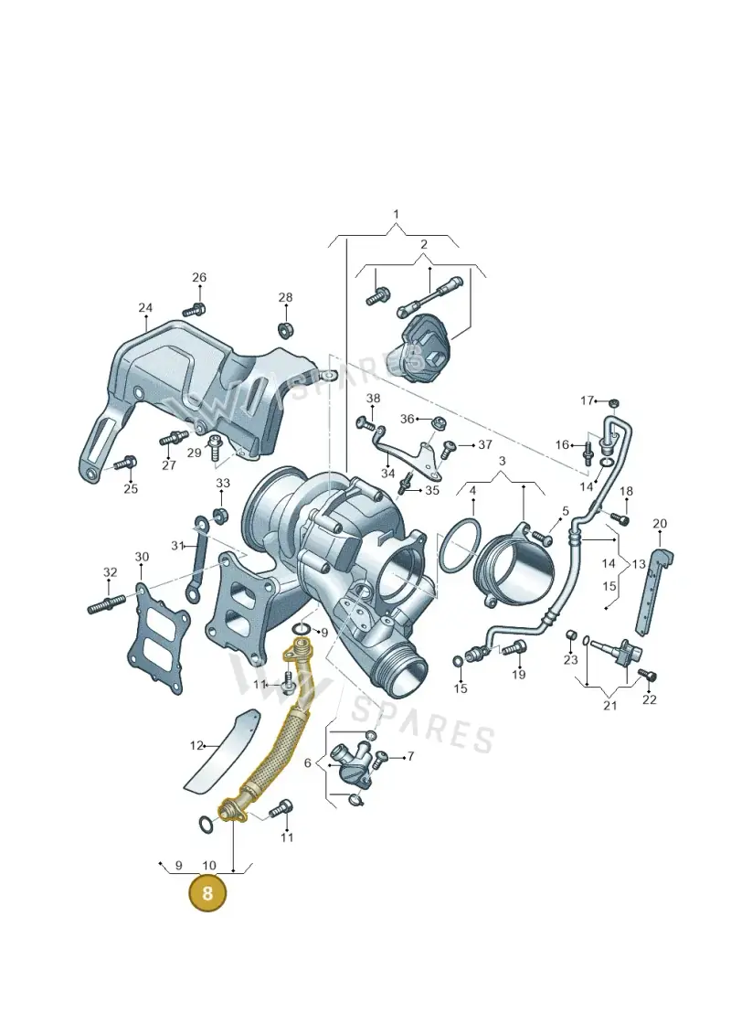 06Q145735D — SEAT Formentor TSI CUPRA (2020-) diagram 596145430, position 8