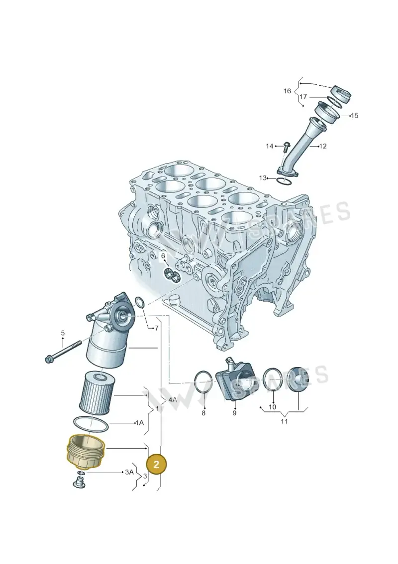 071115433 — SEAT Alhambra (2006-2010) diagram 230115700, position 2