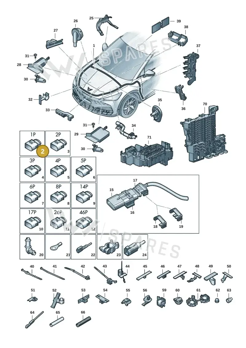 071973851 — SEAT Tavascan Cupra (2023-) diagram 20h971080, position 2