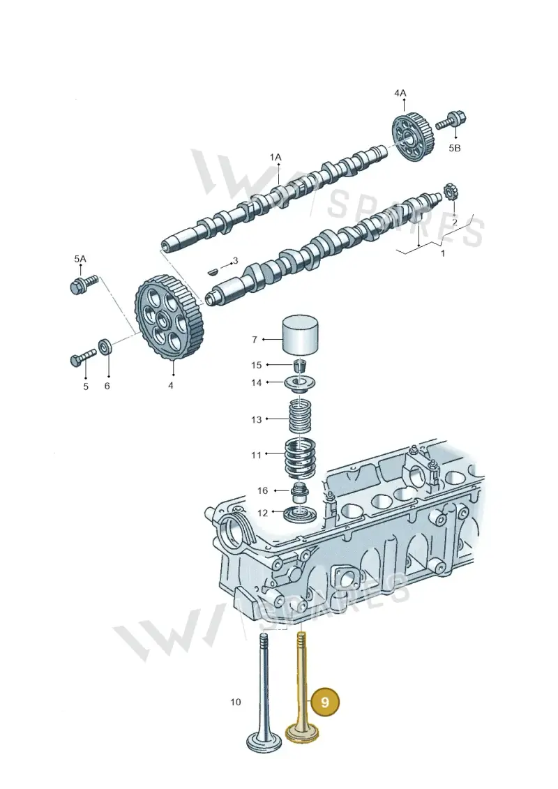 078109601E — SEAT CORDOBA                06> (2005-) diagram 117109200, position 9