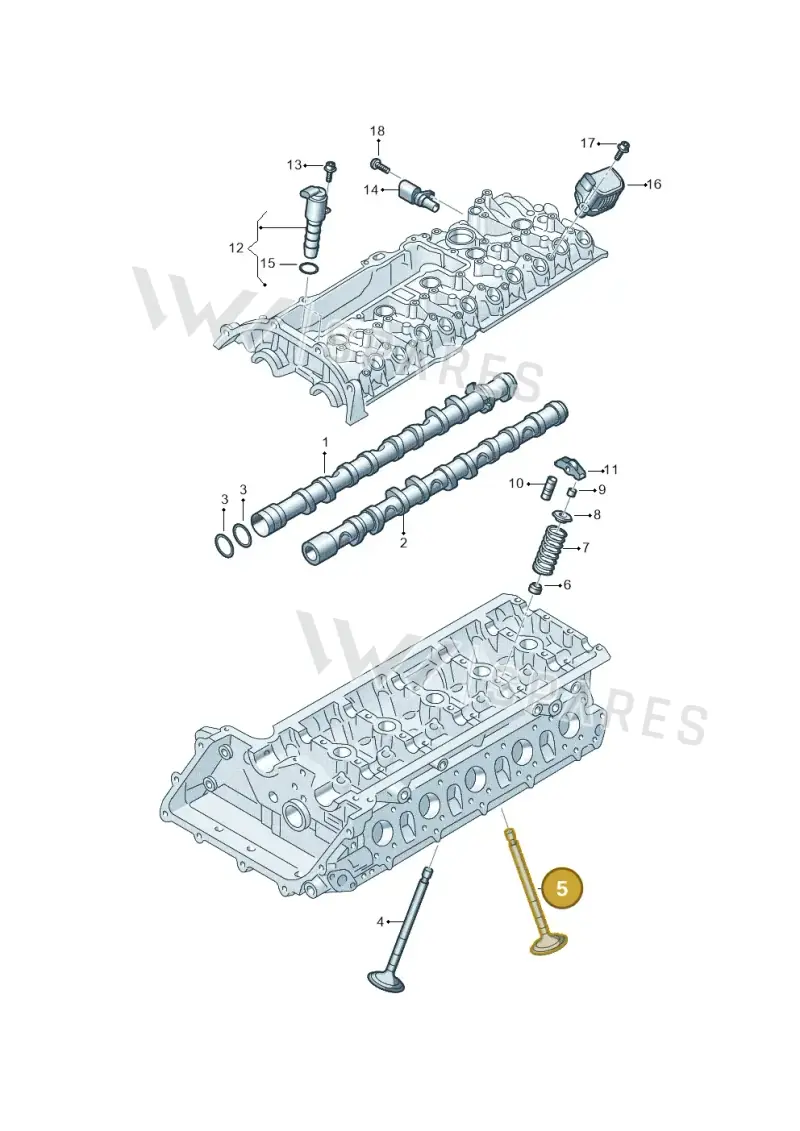 079109611G — SEAT Formentor TSI CUPRA (2020-) diagram 898109100, position 5