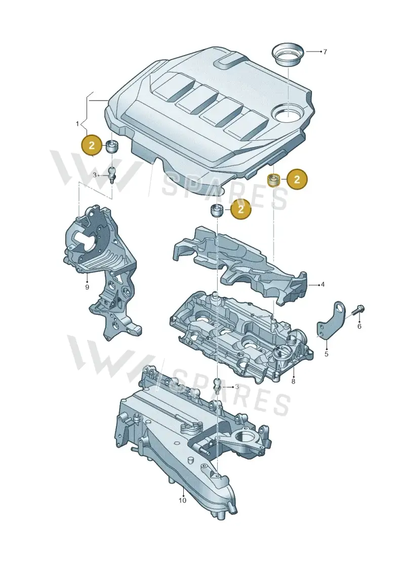 07C103226 — SEAT Formentor TSI CUPRA (2020-) diagram 793103092, position 2