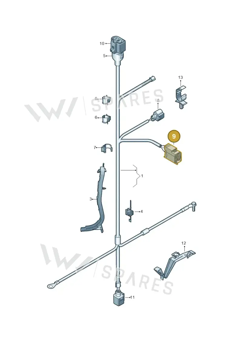 07D973703 — SEAT Alhambra Stylance (2010-2013) diagram 634971700, position 9