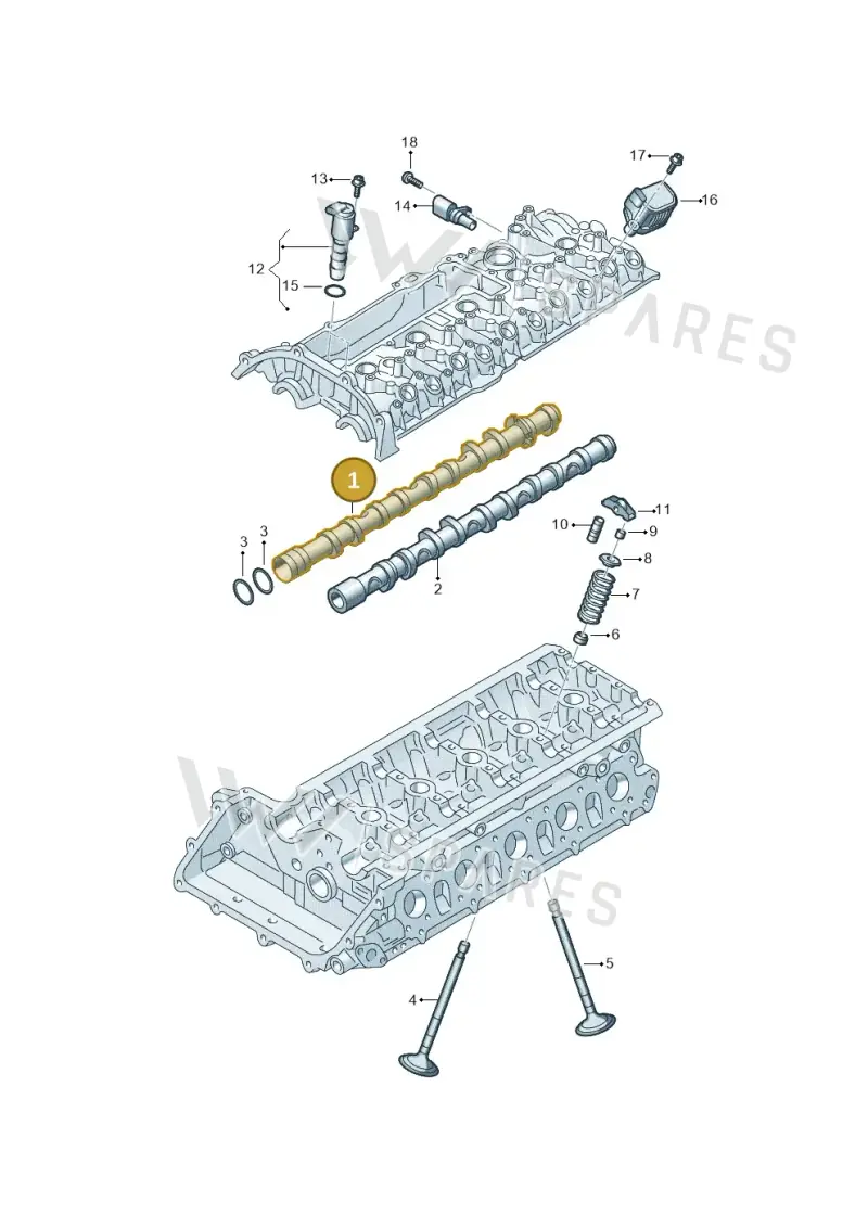 07K109101K — SEAT Formentor TSI CUPRA (2020-) diagram 898109100, position 1