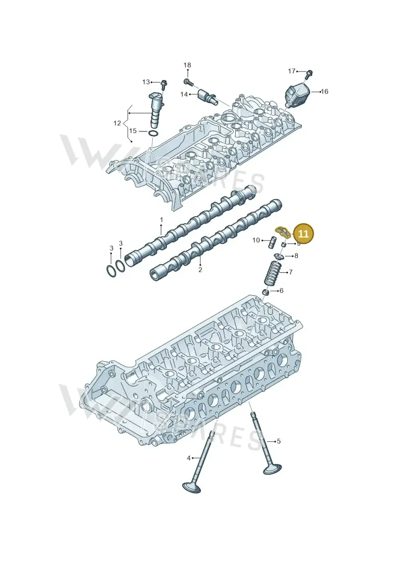 07K109417D — SEAT Formentor TSI CUPRA (2020-) diagram 898109100, position 11