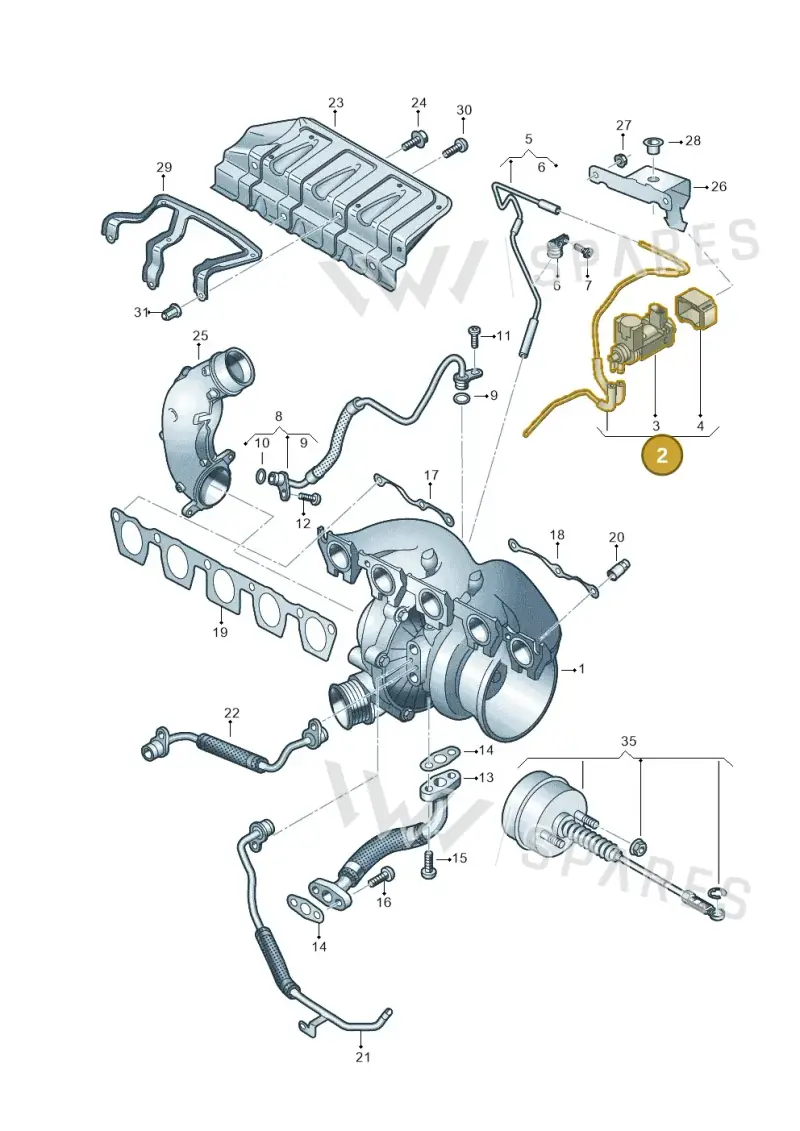 07K145675H — SEAT Formentor TSI CUPRA (2020-) diagram 853145600, position 2