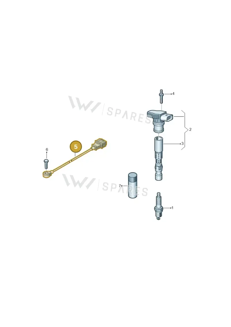 07K905377N — SEAT Formentor TSI CUPRA (2020-) diagram 898905000, position 5