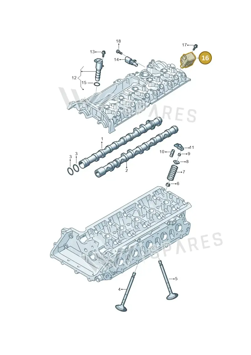 07K906048D — SEAT Formentor TSI CUPRA (2020-) diagram 898109100, position 16