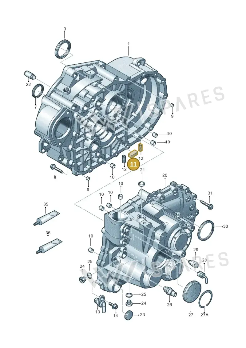 084301143A — SEAT Leon style (2019-) diagram 868301450, position 11