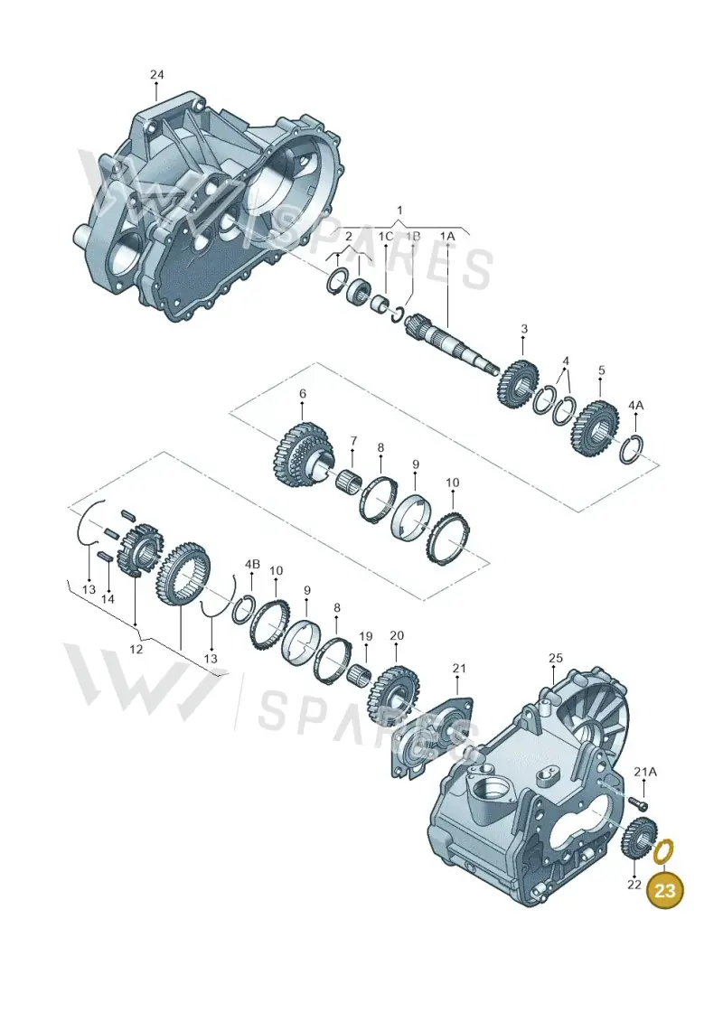 085311187 — SEAT Altea XL Reference (2010-2013) diagram 747311320, position 23