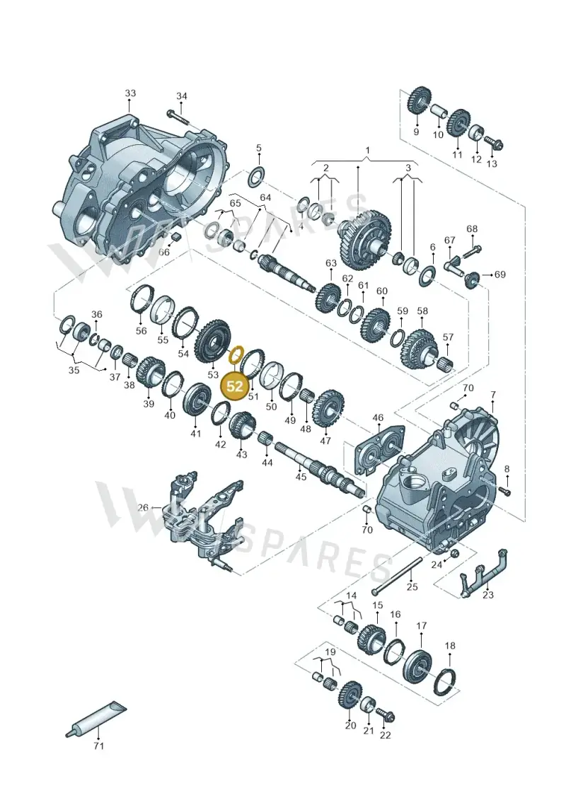085311317 — SEAT Ibiza FR (2017-) diagram 495300120, position 52