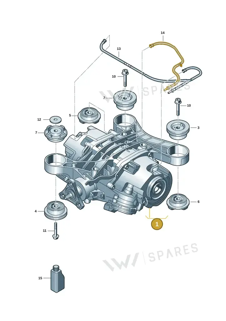 08E525010L — SEAT CUPRA Formentor (2020-) diagram 5h0525010, position 1