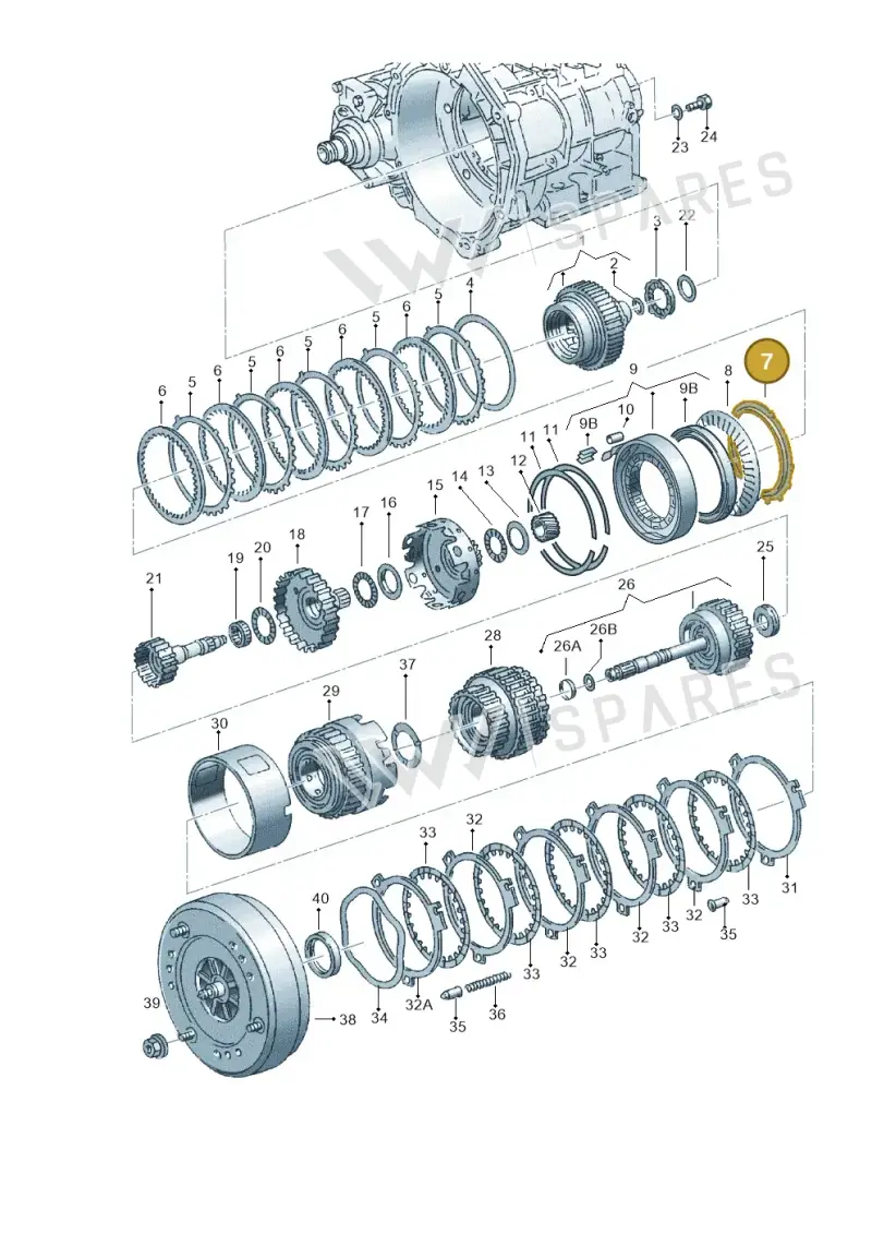 095323297D — SEAT ALHAMBRA/4MOTION (2005-) diagram 245323570, position 7
