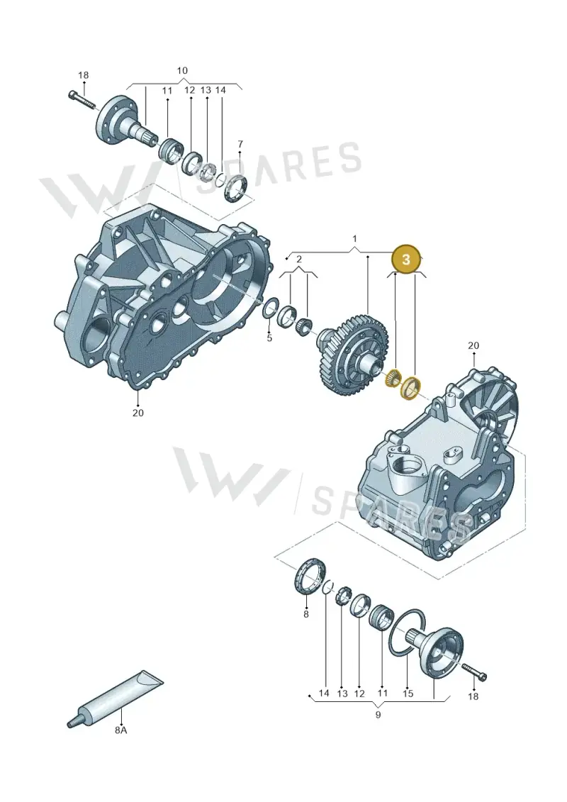 096323981 — SEAT Altea XL Reference (2013-2013) diagram 729409170, position 3