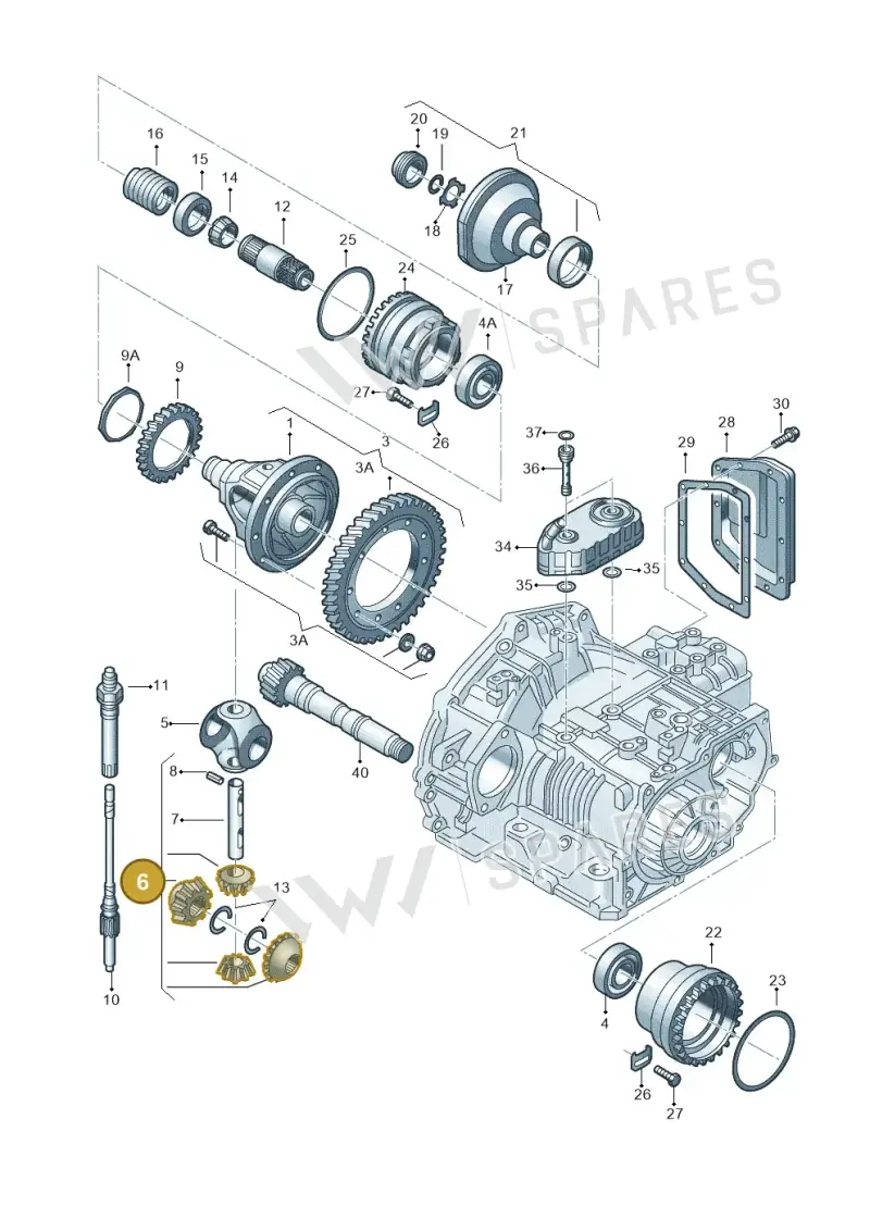 096498081C — SEAT TOLEDO/LEON/LEON-4 (2001-2006) diagram 201409500, position 6
