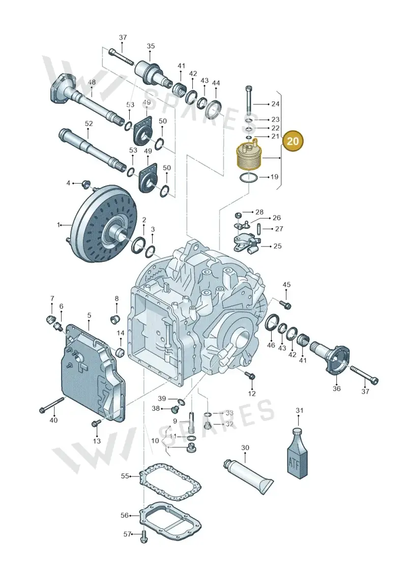09A409061 — SEAT Alhambra (2006-2010) diagram 406321650, position 20