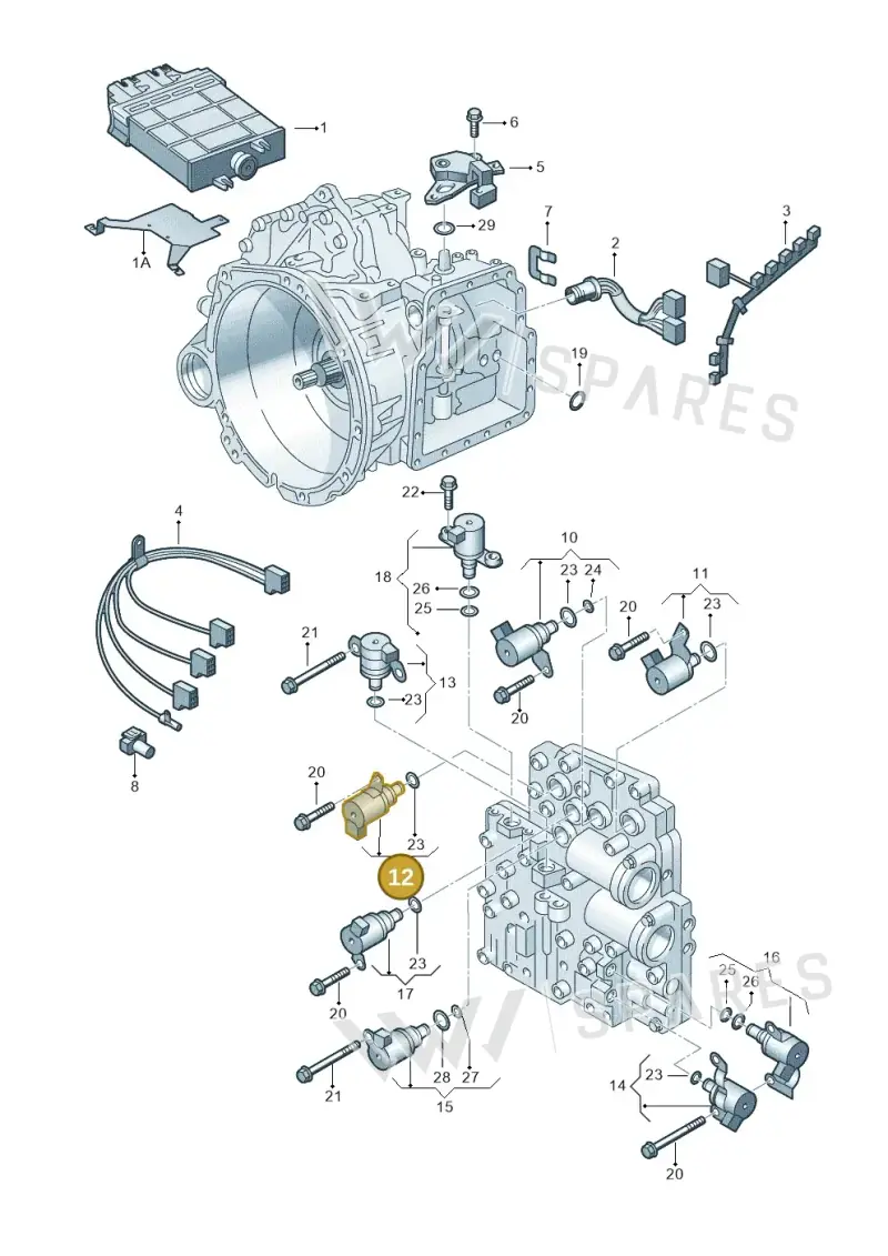 09A927331B — SEAT Alhambra (2006-2010) diagram 244927600, position 12