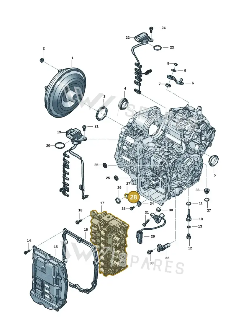 09S321181 — SEAT Leon style (2019-) diagram 5h0300270, position 28