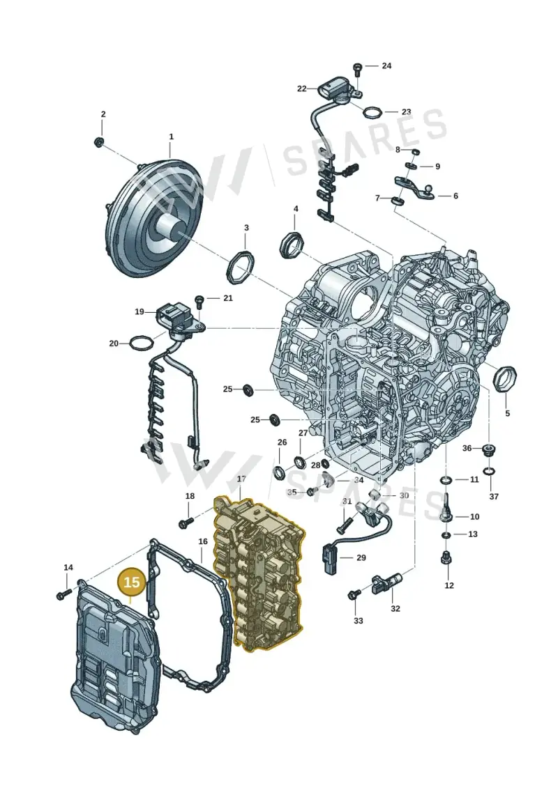 09S321361 — SEAT Leon style (2019-) diagram 5h0300270, position 15