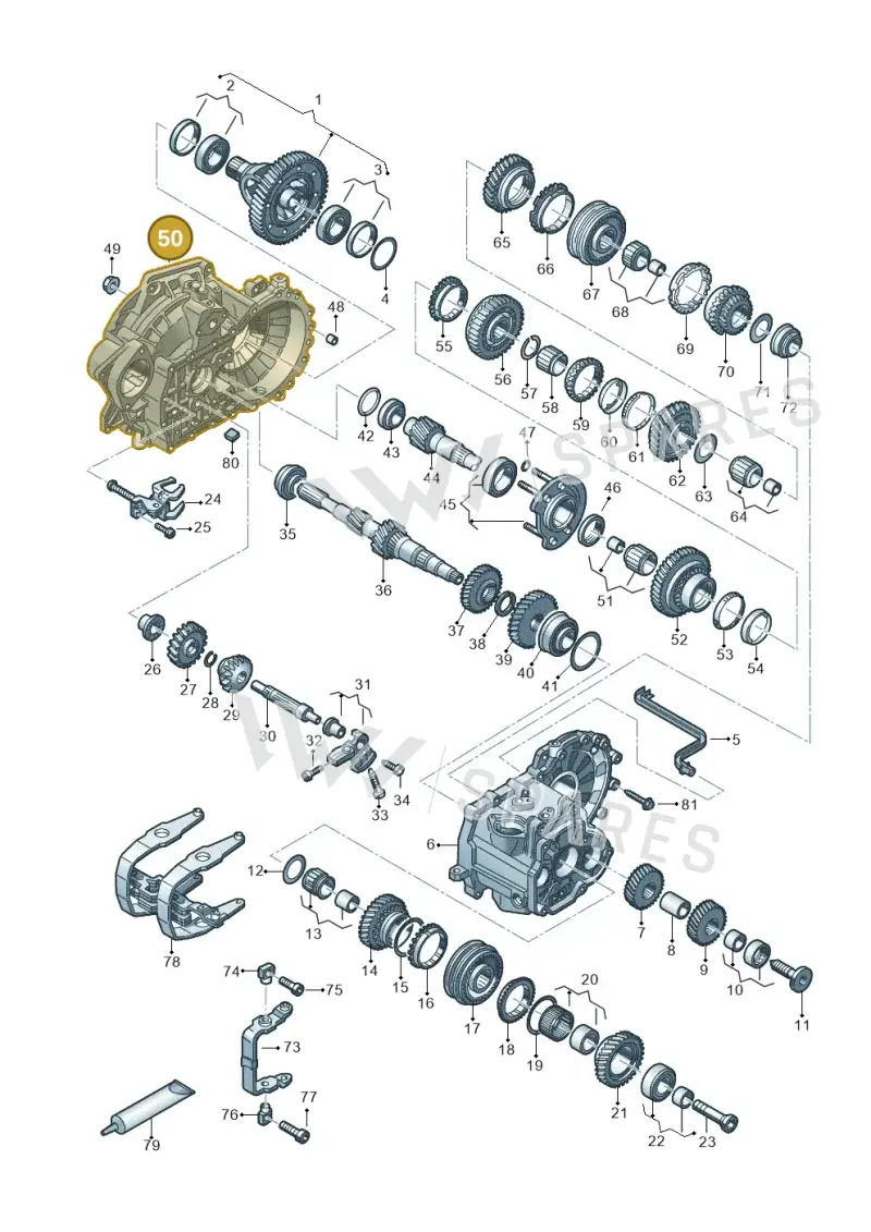 0A4301107AN — SEAT Arona FR (2017-) diagram 827320030, position 50