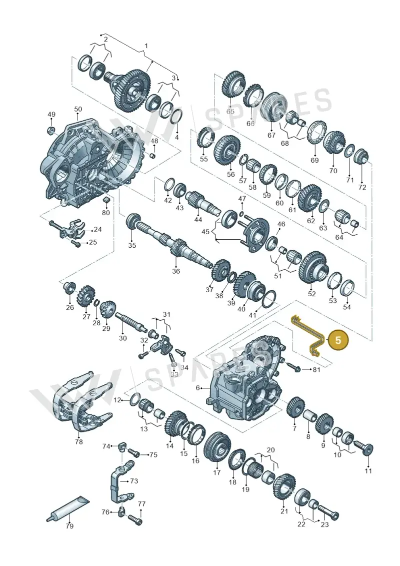 0A4301134A — SEAT Ateca Style (2016-) diagram 827320030, position 5