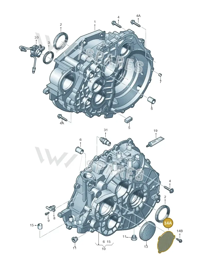 0A5301159 — SEAT Alhambra Stylance (2015-2022) diagram 719301400, position 14A