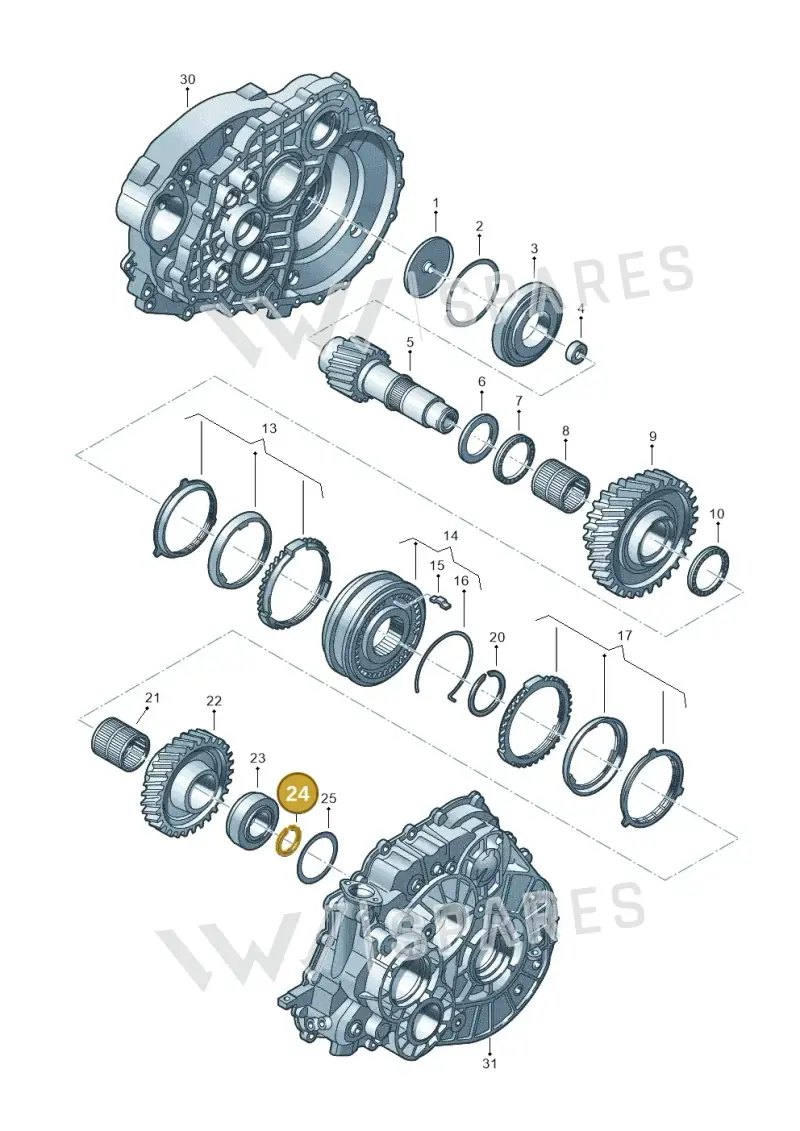 0A5311287 — SEAT Alhambra Stylance (2015-2022) diagram 732311260, position 24