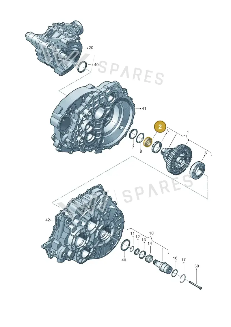 0A5409123B — SEAT Alhambra Stylance (2015-2022) diagram 719409170, position 2