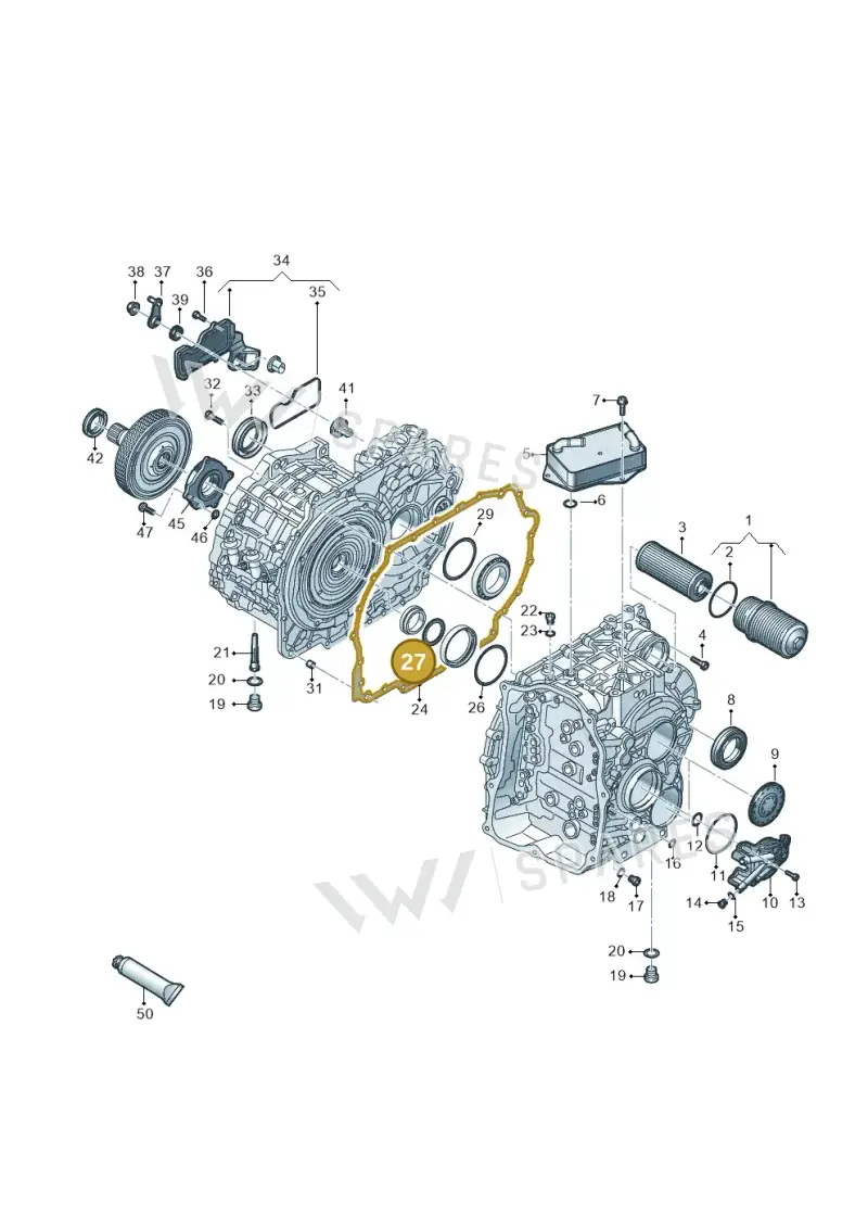0A5498114C — SEAT Formentor TSI CUPRA (2020-) diagram 827300703, position 27