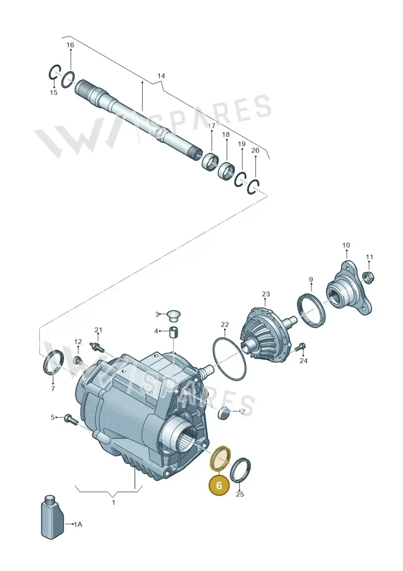 0A6409189F — SEAT Tarraco FR (2018-2024) diagram 728409500, position 6