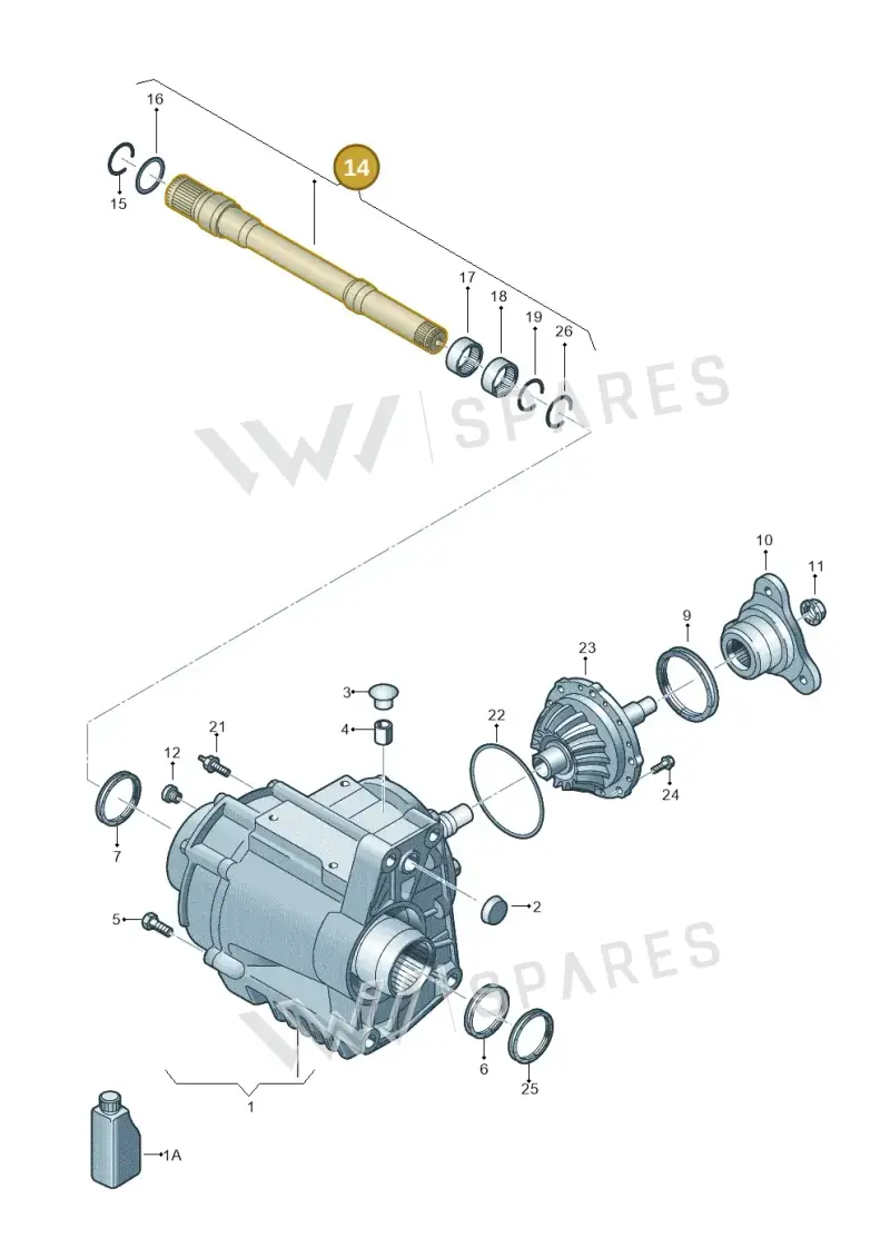 0A6409351N — SEAT Tarraco FR (2018-2024) diagram 728409500, position 14