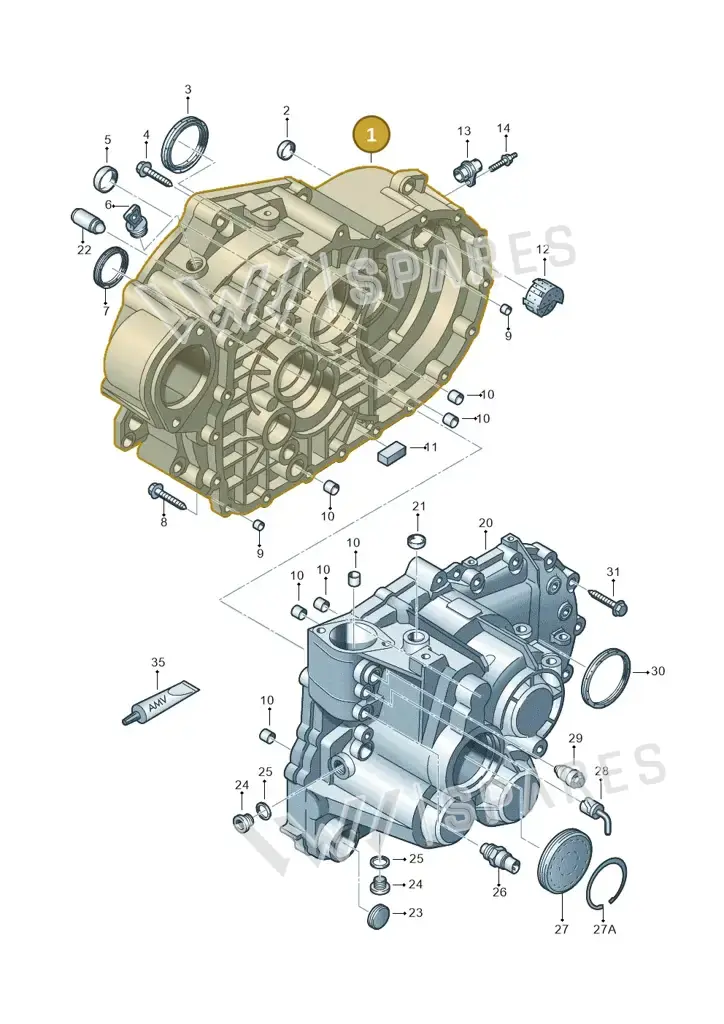 0A8301107K — SEAT Ibiza (2012-) diagram 406301300, position 1