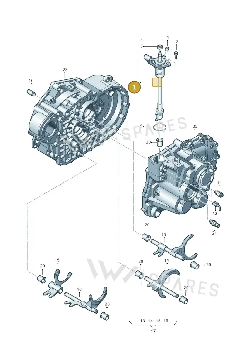 0A8301230N — SEAT Ibiza (2012-) diagram 746311900, position 1