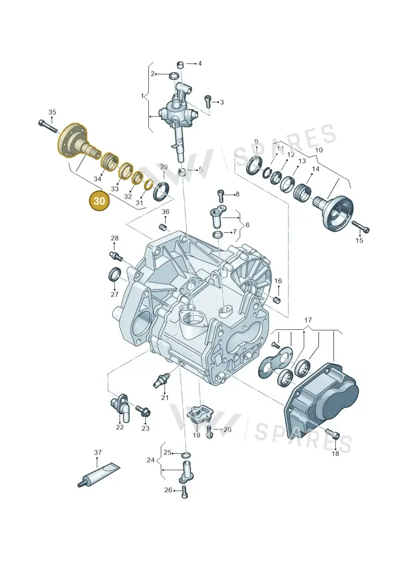 0AH409344 — SEAT Leon style (2019-) diagram 827310020, position 30