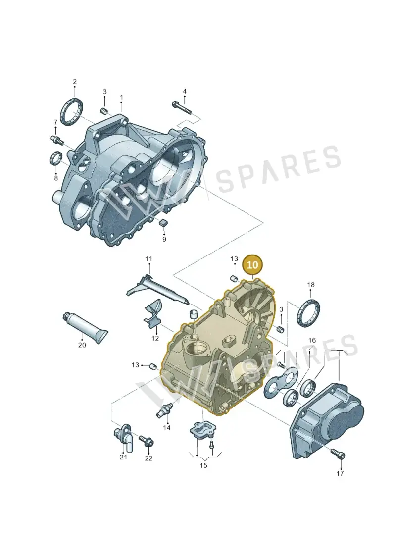 0AJ301103H — SEAT Arona FR (2017-) diagram 746301400, position 10