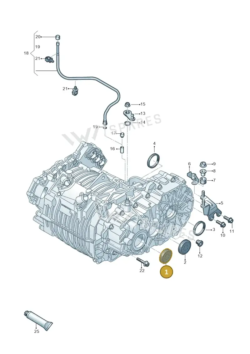 0AM301212A — SEAT Mii electric (2020-2021) diagram 899305020, position 1