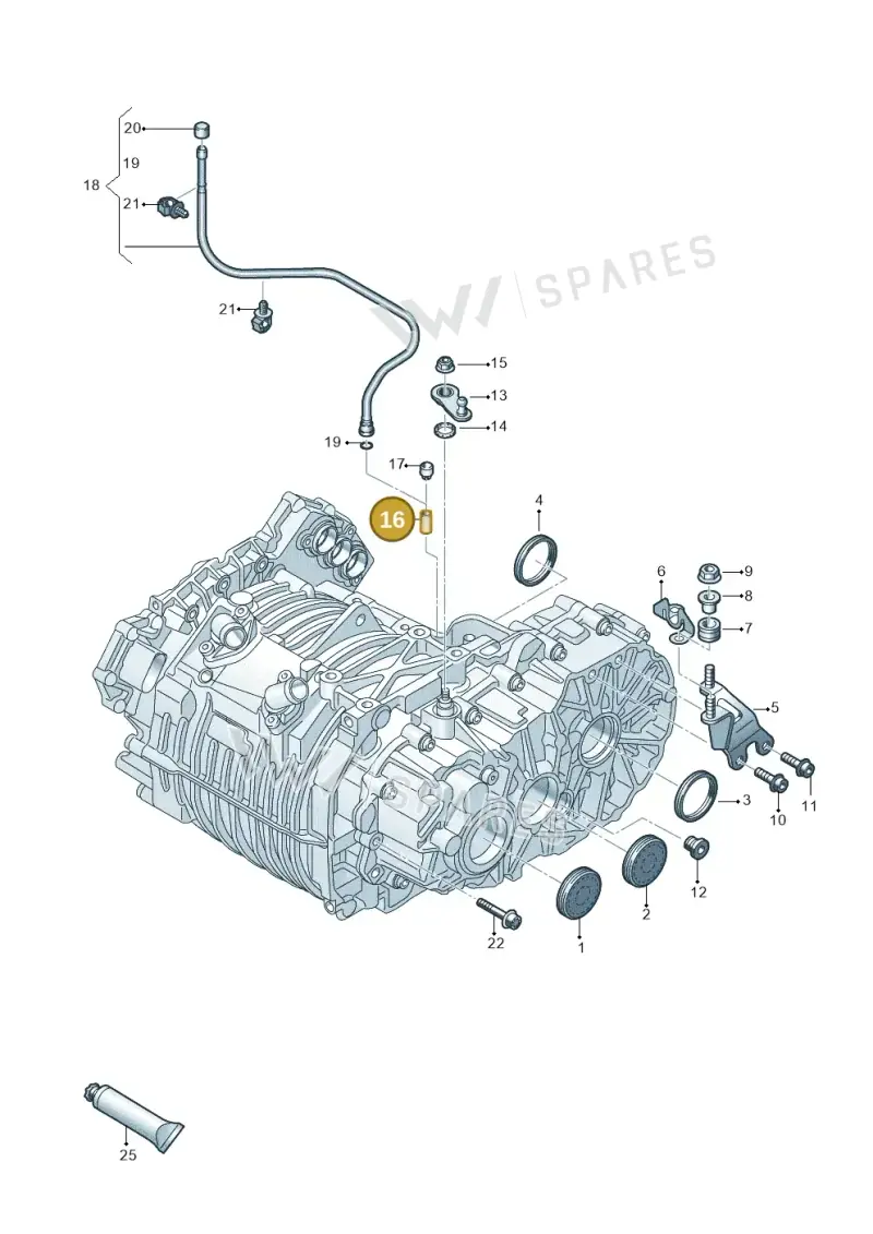 0AM409847 — SEAT Mii electric (2020-2021) diagram 899305020, position 16
