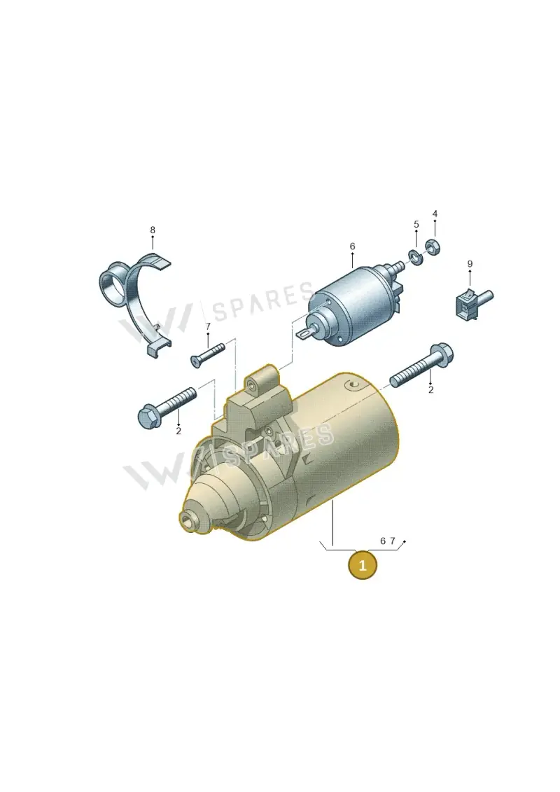 0AM911023L — SEAT Toledo Reference (2012-2015) diagram 666911000, position 1