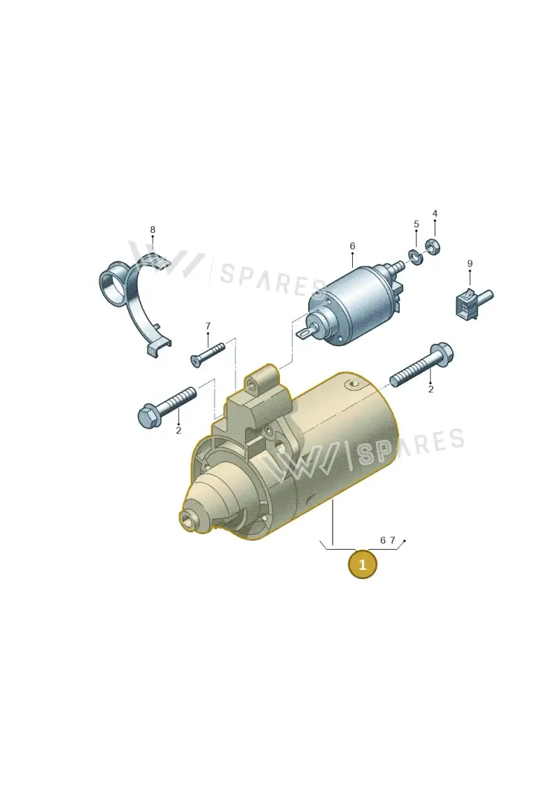 0AM911023LX — SEAT Toledo Reference (2012-2015) diagram 666911000, position 1