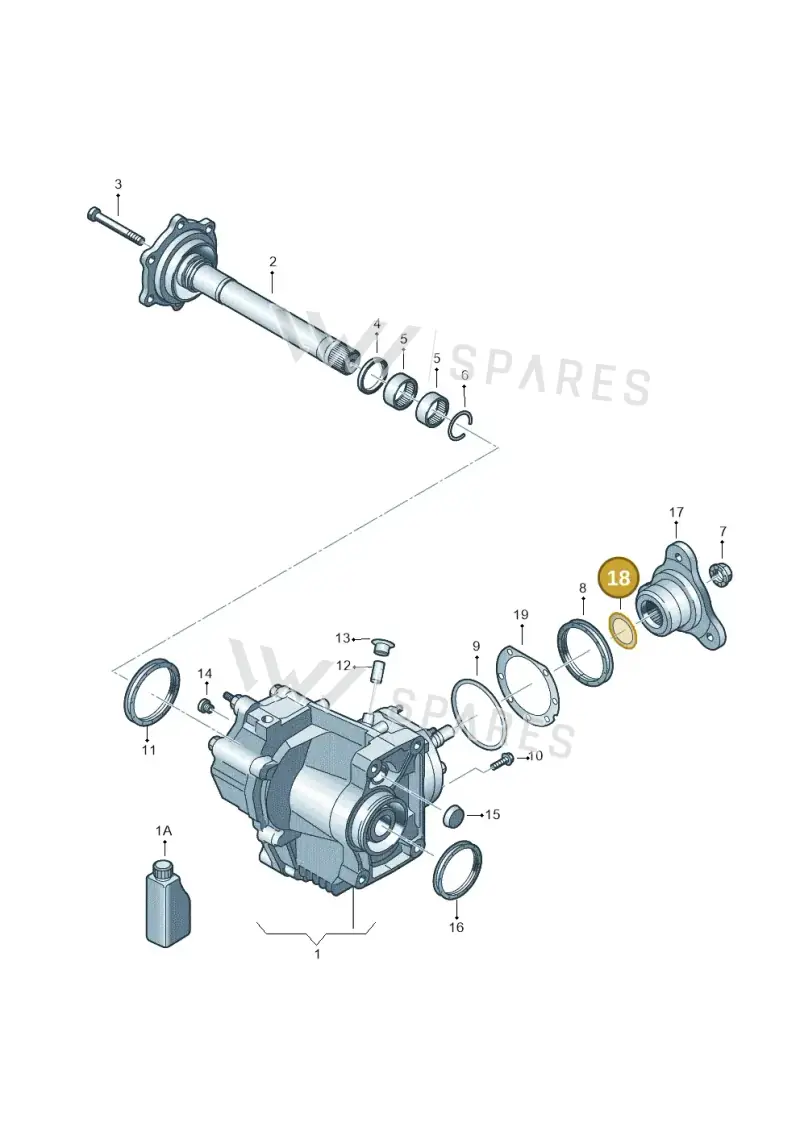 0AV498114 — SEAT Ateca Style (2016-) diagram 745409430, position 18