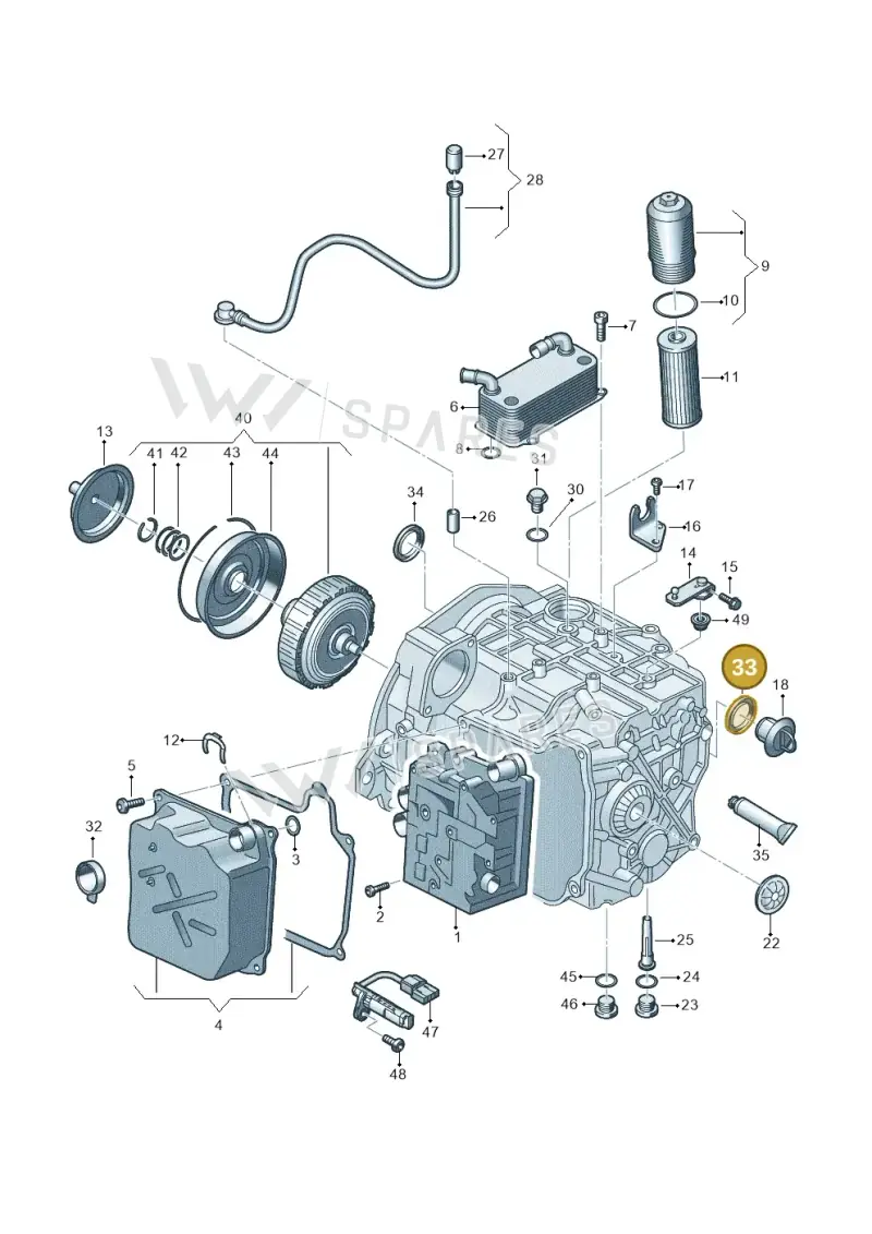 0BH409400C — SEAT Formentor TSI CUPRA (2020-) diagram 793321800, position 33