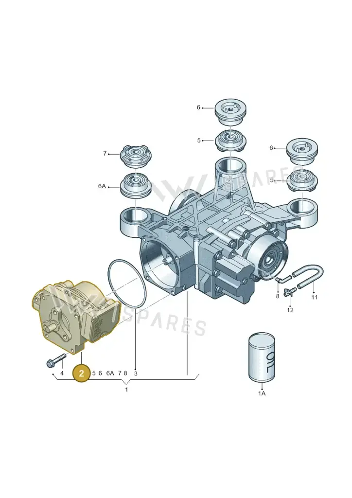 0BR525554A — Skoda Yeti (2013-2017) diagram 412525100, position 2