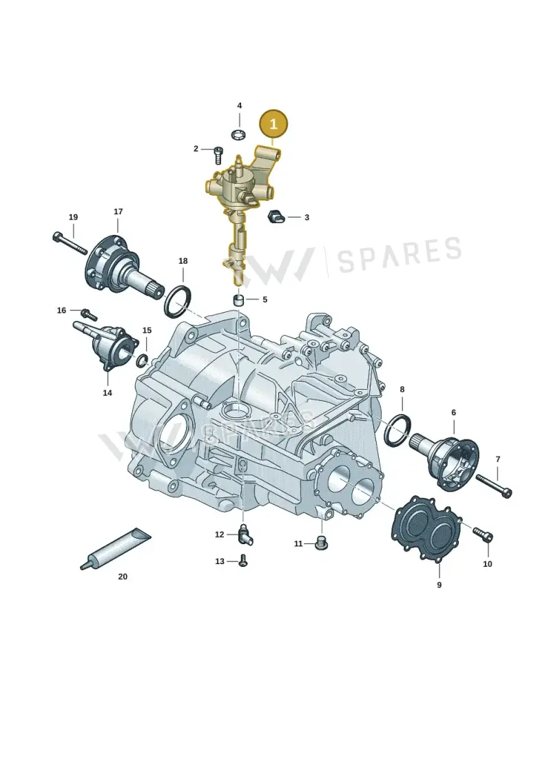 0C9301230D — SEAT Formentor TSI CUPRA (2020-) diagram 5h0301150, position 1