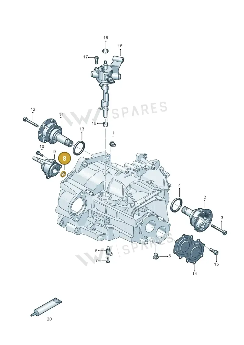 0C9311113B — SEAT Ateca Style (2016-) diagram 596300102, position 8