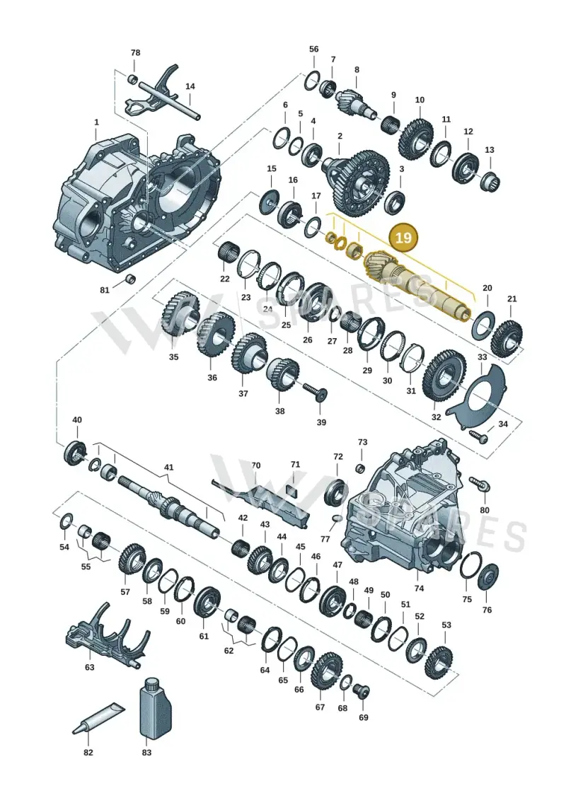 0C9311198G — SEAT Formentor TSI CUPRA (2020-) diagram 5h0311150, position 19