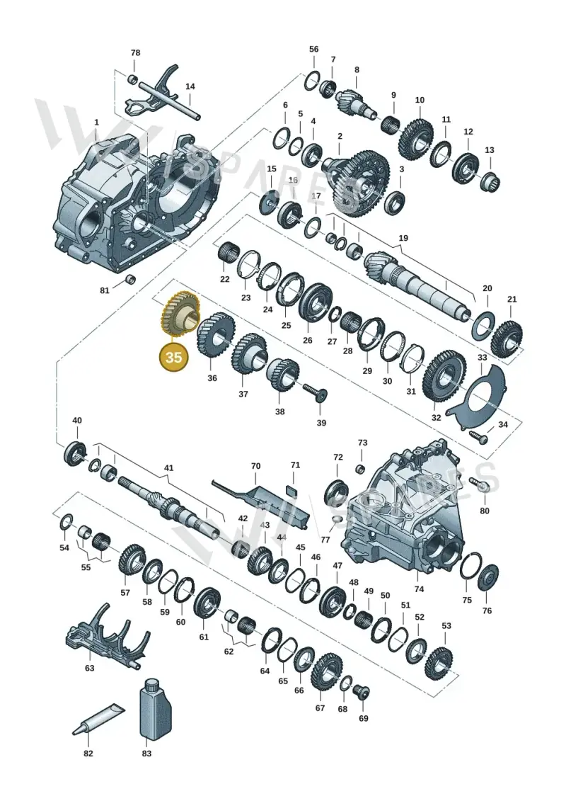0C9311285K — SEAT Formentor TSI CUPRA (2020-) diagram 5h0311150, position 35