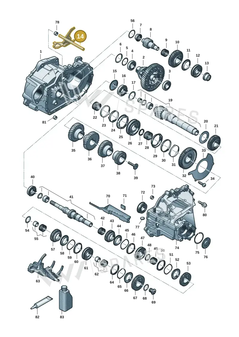 0C9311570D — SEAT Formentor TSI CUPRA (2020-) diagram 5h0311150, position 14