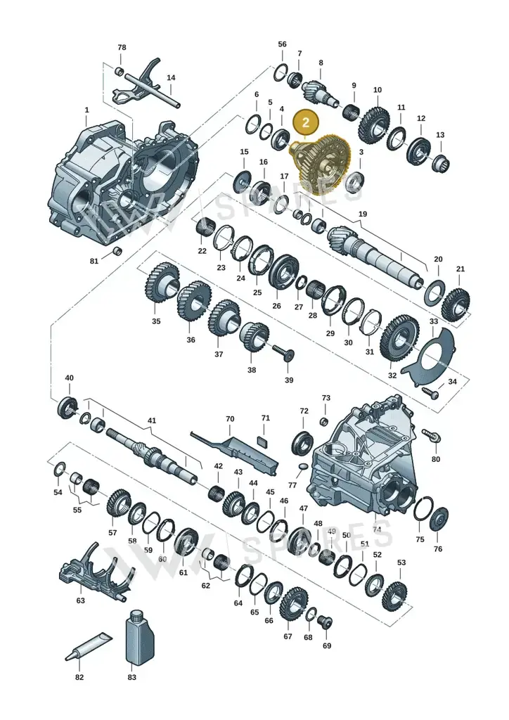 0C9409021AM — SEAT Leon style (2019-) diagram 5h0311150, position 2