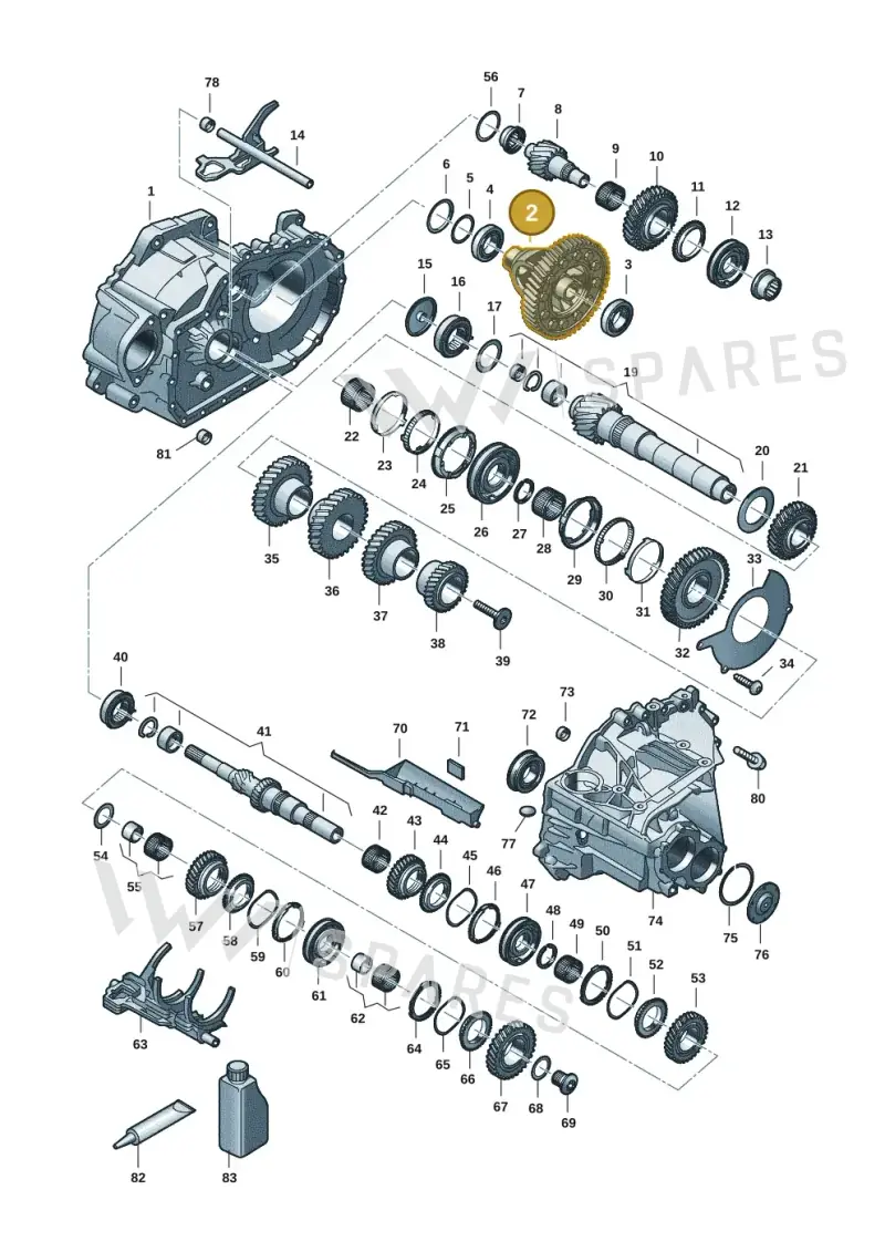 0C9409021AM — SEAT Leon style (2019-) diagram 5h0311150, position 2