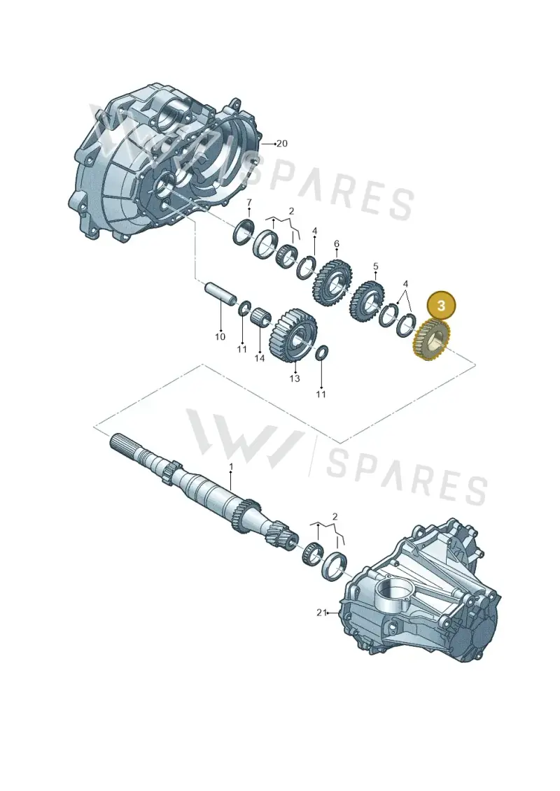 0CF311285F — SEAT Ibiza Stylance (2015-) diagram 723311020, position 3